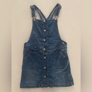 Cat & Jack Stretch Denim Overall Dress
